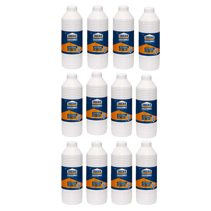 Caixa com 12 - Cascola Cascorez Universal 1kg