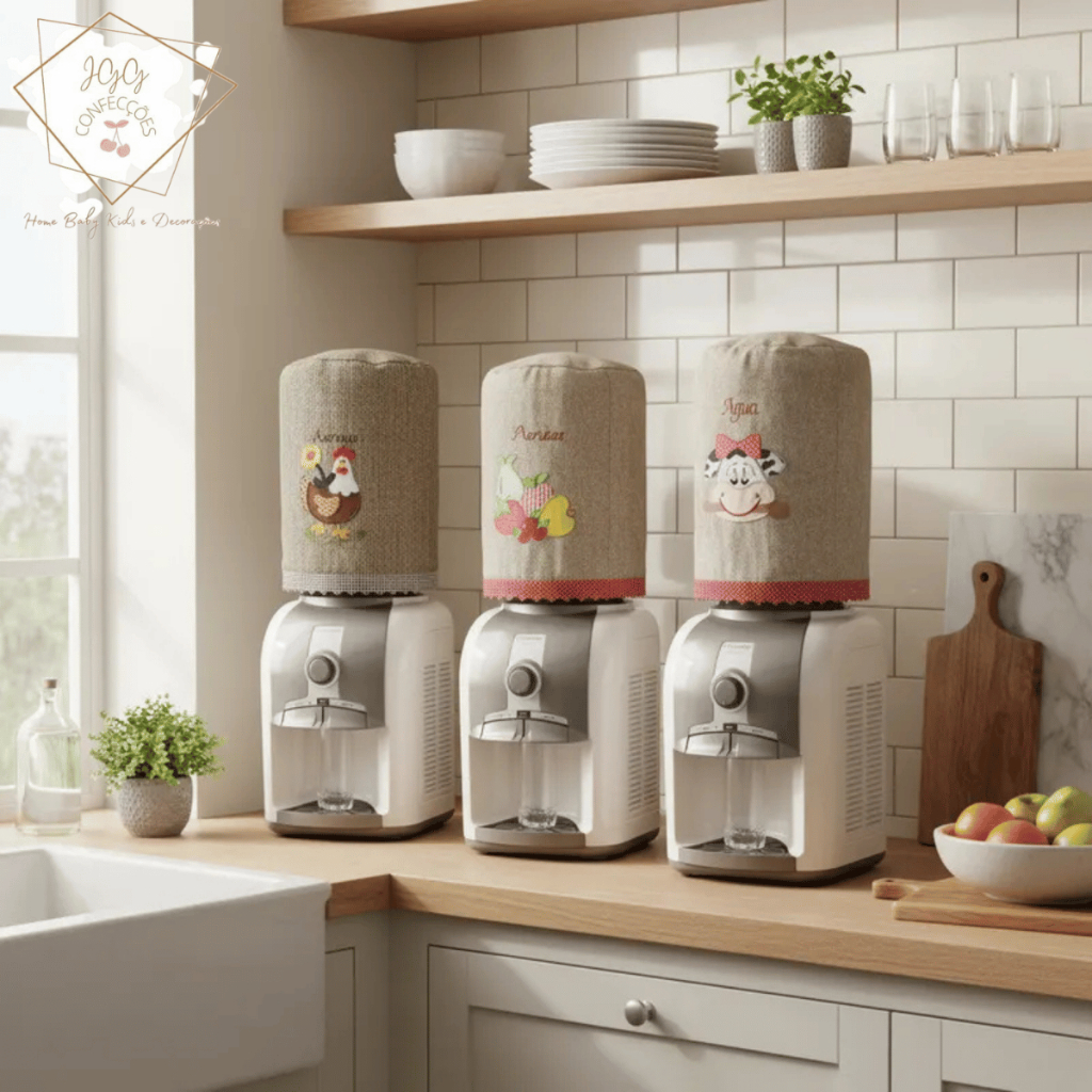 Capa para Galão de Água 20 Litros Filtro de Água Bordados Patchwork em Oferta na Shopee