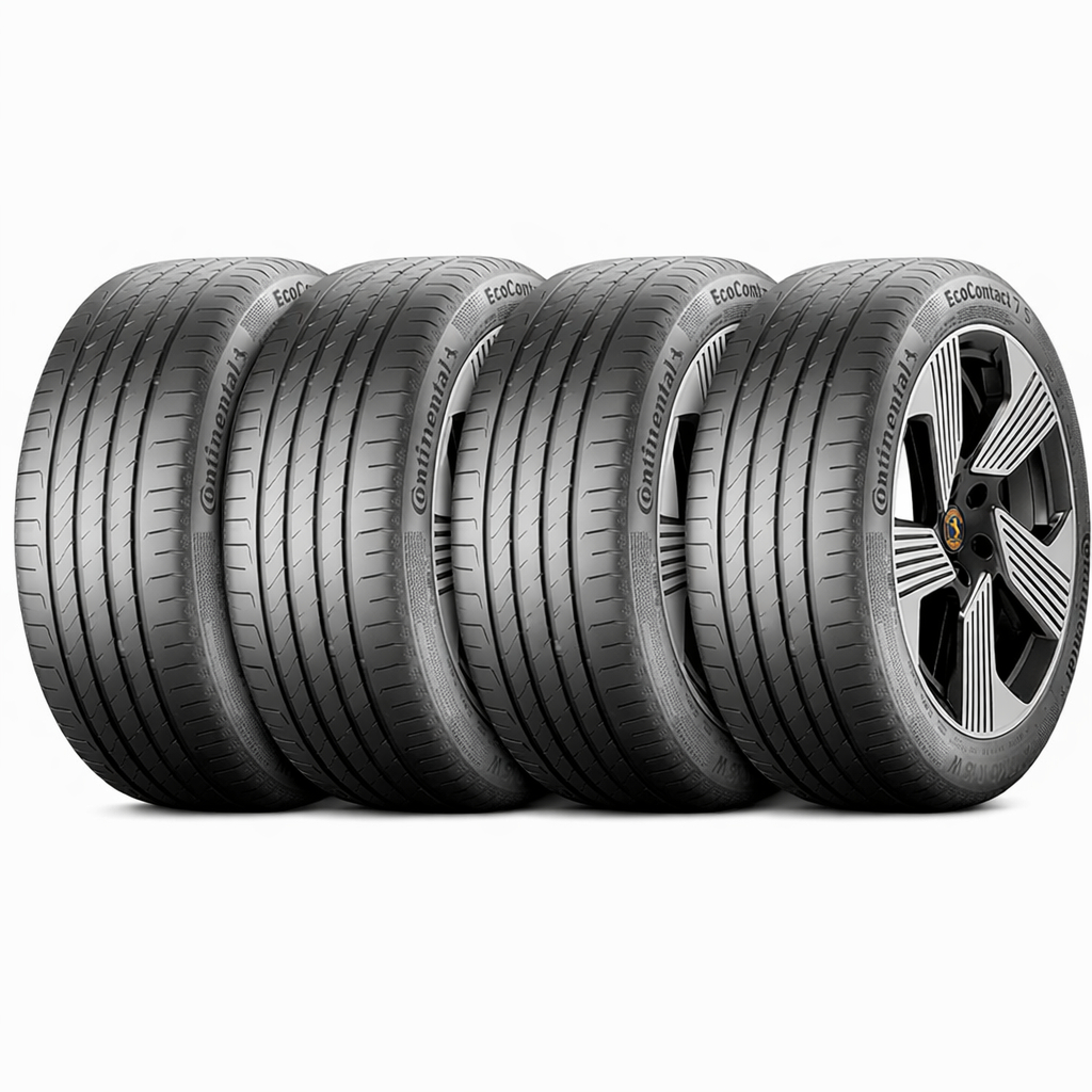 Kit 4 Pneus 195/55R16 Continental Ecocontact 7 87H Aro 16