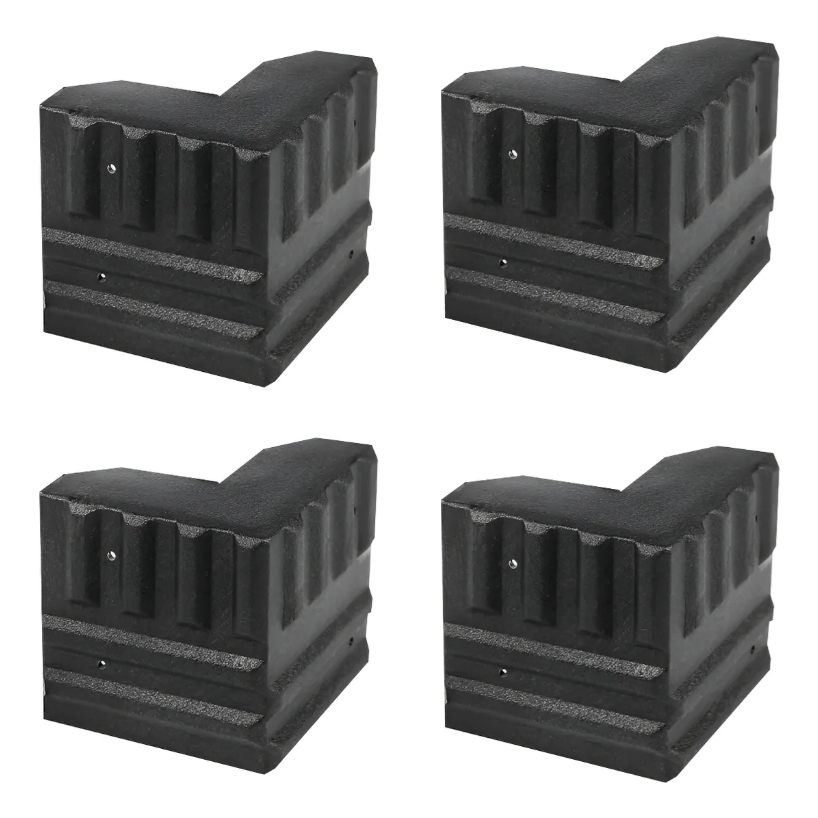 Kit 40 Cantoneiras Pequenas Permak P/ Proteção Caixa De Som