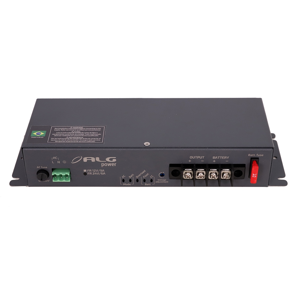 Fonte Retificadora 24v 6a Fr 2400 06 St Nobreak Algcom