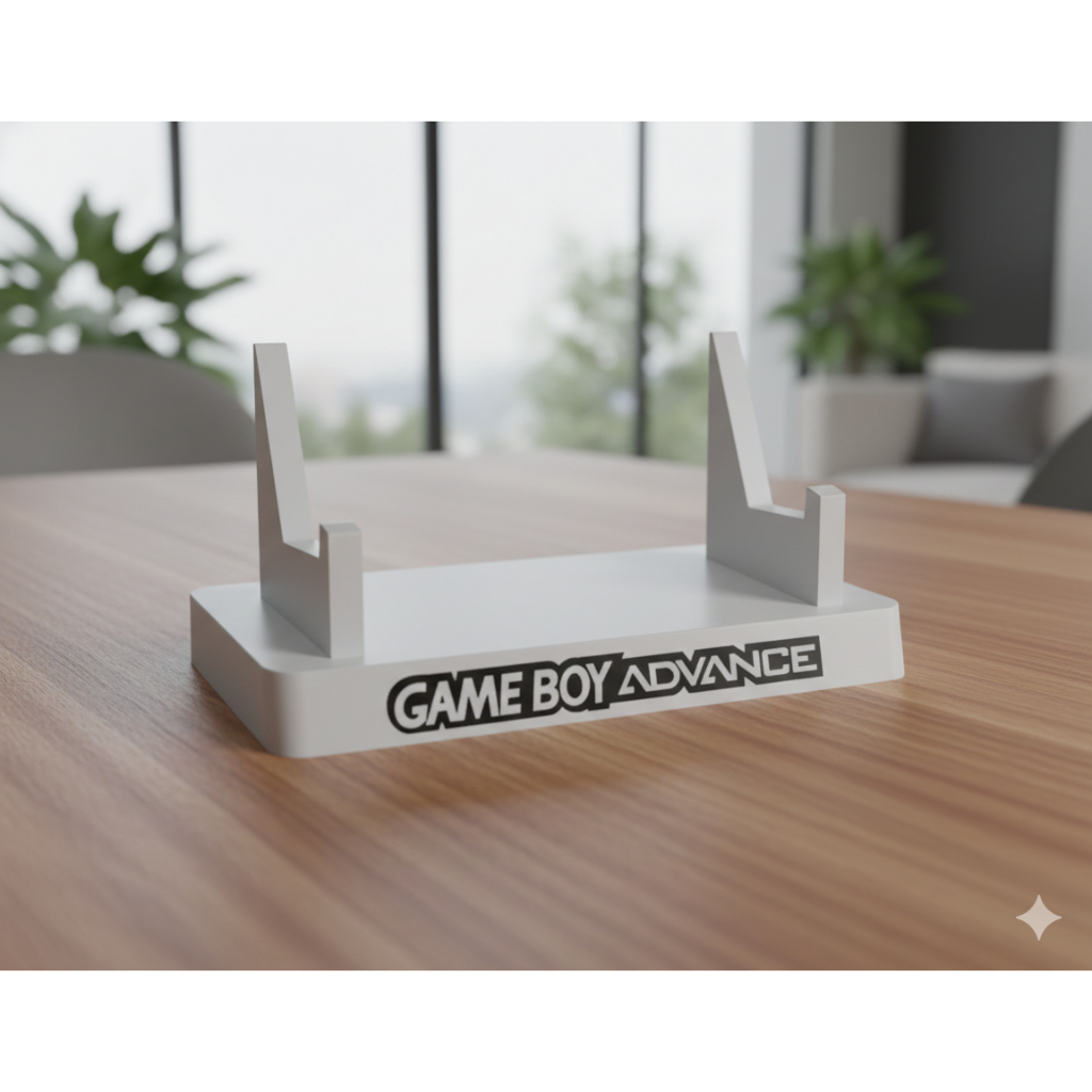 Suporte Base para Nintendo GBA GBC DS 3DS 2DS | Pedestal Impresso em 3D PLA Expositor