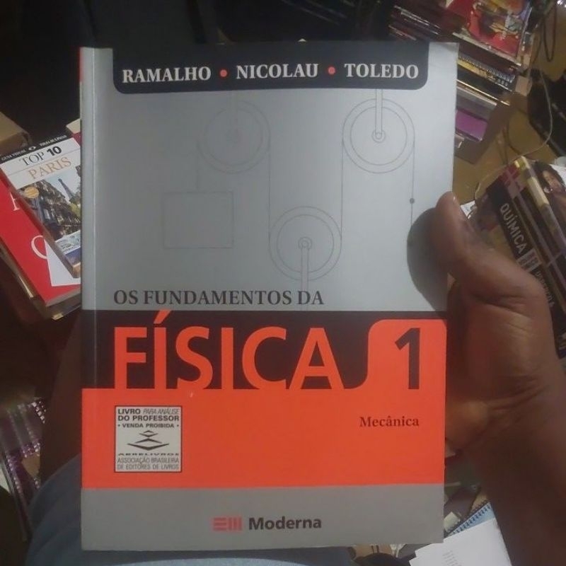 Livro - Os Fundamentos da Física 1 (Livro do Professor) - Mecânica - Ramalho Nicolau Toledo em Oferta na Shopee