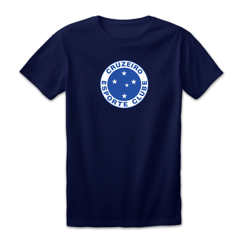 Detalhes do Camiseta Unissex Estampa CRUZEIRO Futebol Algodão Conforto Edição Limitada Verão Dia Promoção