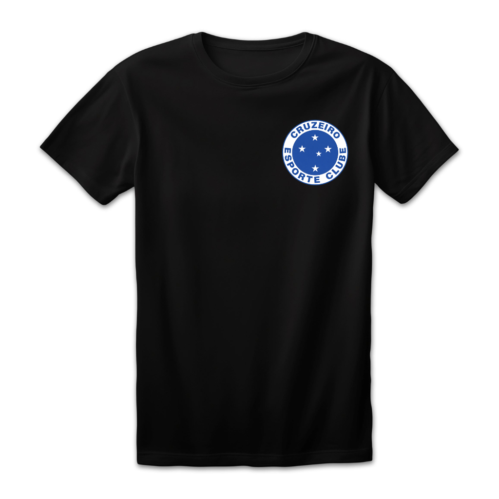 Camiseta Unissex Estampa Cruzeiro Futebol Algodão Conforto Edição Limitada Verão Dia Promoção