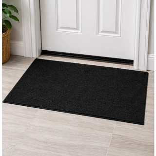 Tapete Porta de Entrada 40x75cm Preto Capacho Antiderrapante Lavável Interno/Externo em Oferta na Shopee