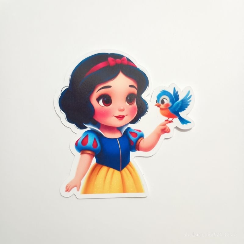 Aplique para tubete Branca de Neve Baby  | festa aniversario | lembrancinha e personalizado