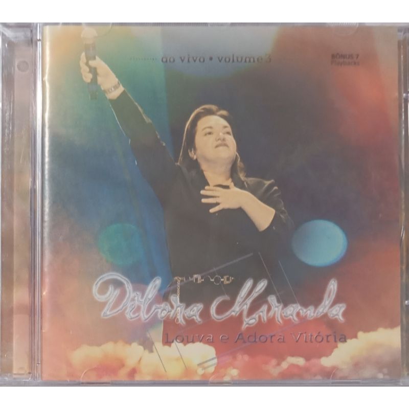 1371 - DÉBORA MIRANDA - LOUVA E ADORA VITÓRIA / CD LACRADO