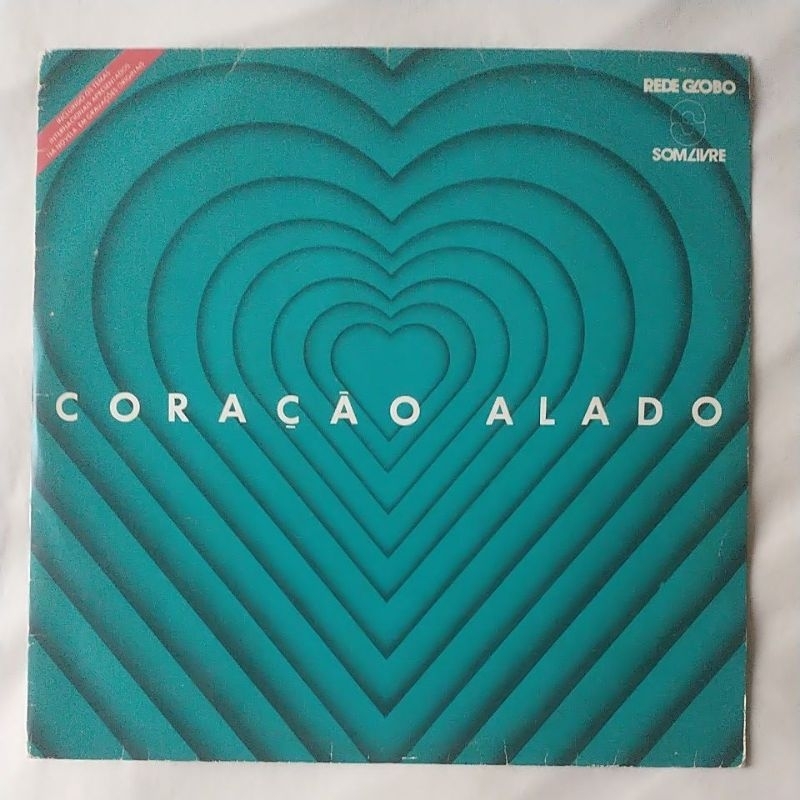 Disco de vinil/ LP Novela Coração Alado Internacional (Zerado)