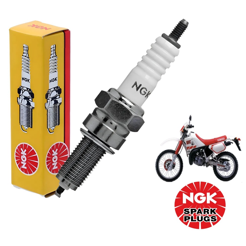 Vela Ignição Ngk BR9ES Moto Yamaha Kawasaki Dt 200 200r Rd 350 Kdx 200 250