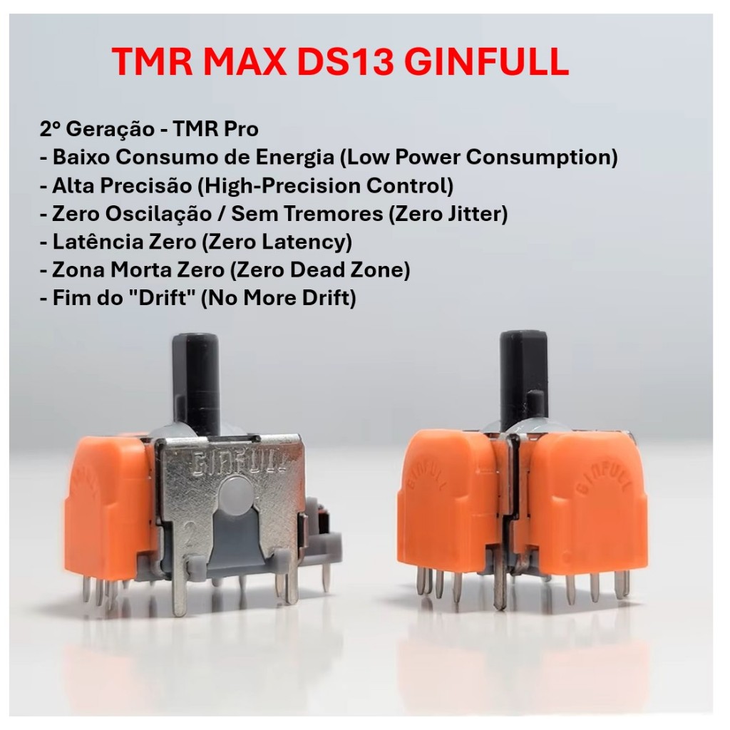 Par Analógico TMR MAX DS13 GINFULL 2° Geração TMR Pro