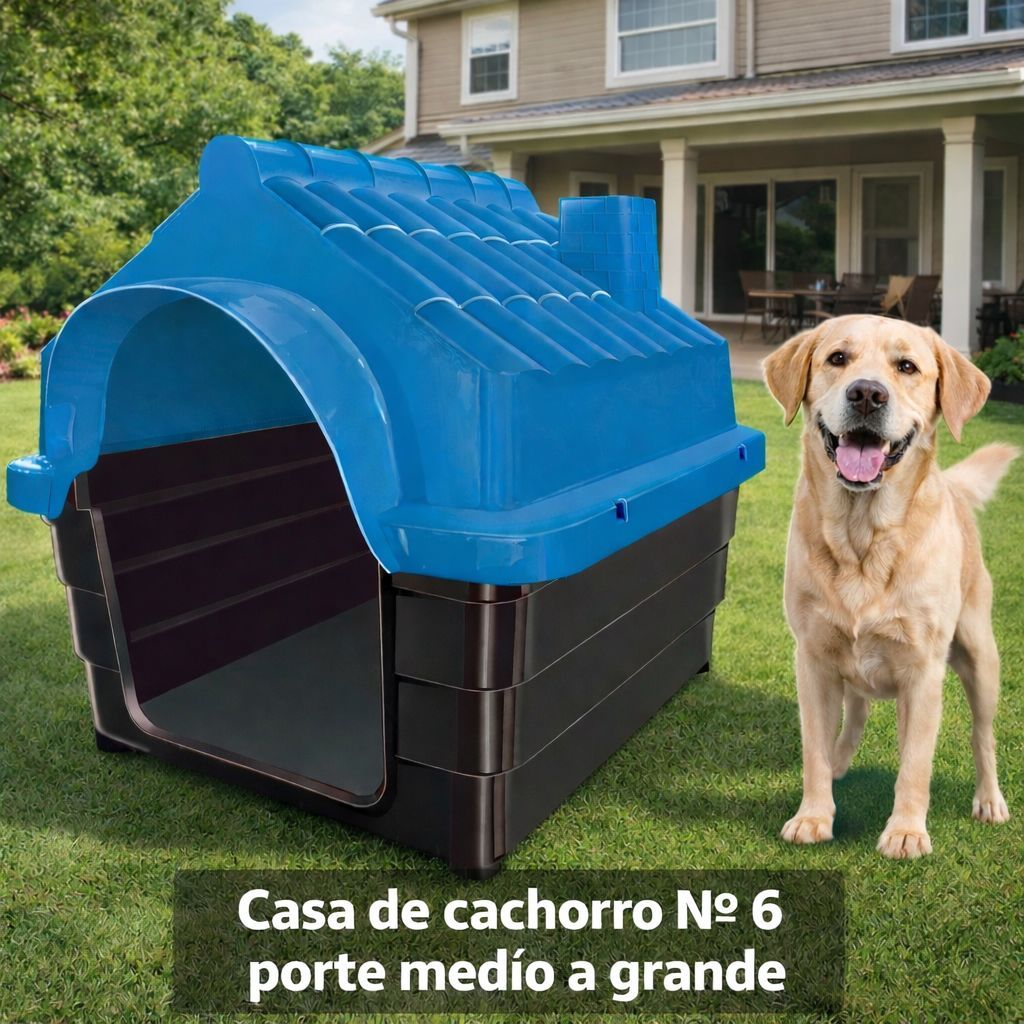 Casa Casinha de Cachorro N6 Porte Pequeno a Médio - Conforto e Proteção