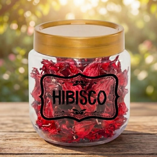 64 Adesivos Potes Organizador | Tempero e Mantimento | Vinil Transparente 5x3cm