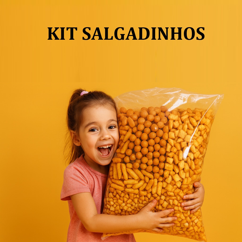 KIT 3 KG SALGADINHO - BACON + CALABRESA + CHURRASCO em Oferta na Shopee