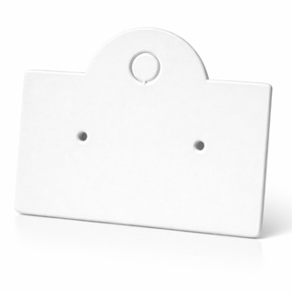 100 Cartelas Tag Para 1 Par de Brincos em Oferta na Shopee