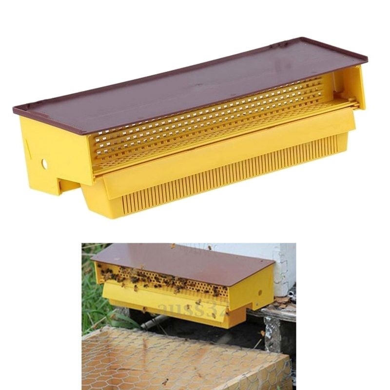 Coletor de Pólen Completo Para Apicultura padrão Langstroth Alvado Colméias Abelhas