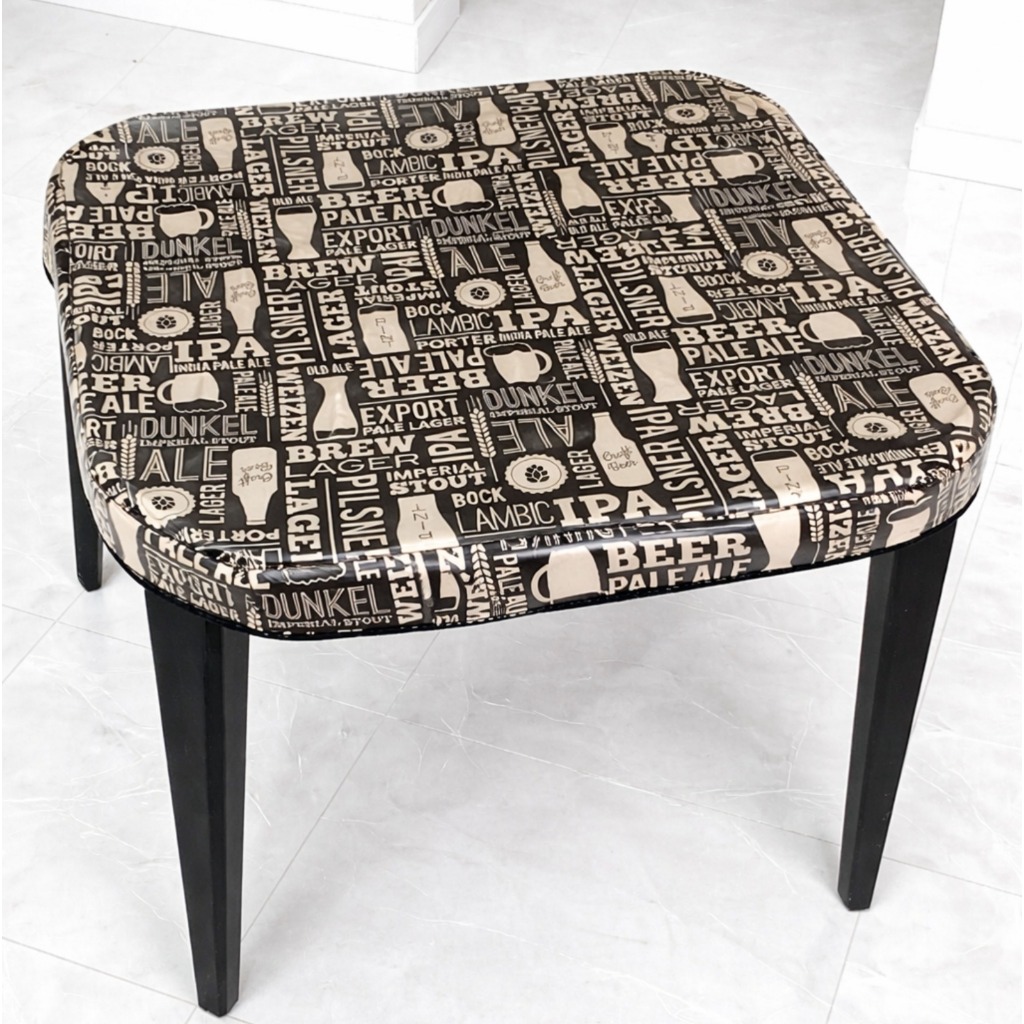 Kit 6 Capas Impermeável Para Mesa 70x70 Material em Pvc Térmico De Alta Qualidade