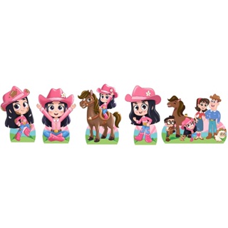 KIT DISPLAYS TURMINHA DA BOIADEIRINHA-MDF-DECORAÇÃO FESTA em Oferta na Shopee