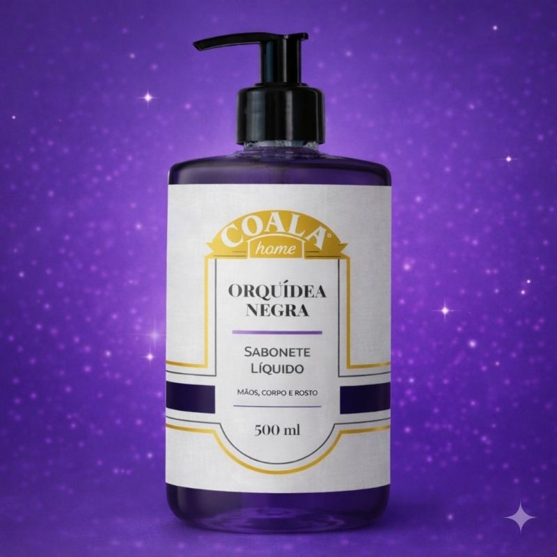 SABONETE LIQUIDO COALA ORQUÍDEA NEGRA