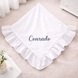 Manta Maternidade Personalizada Percal 200 Fios 100% Algodão ( Escolha o Nome e deixe no chat para montarmos A Arte) em Oferta na Shopee