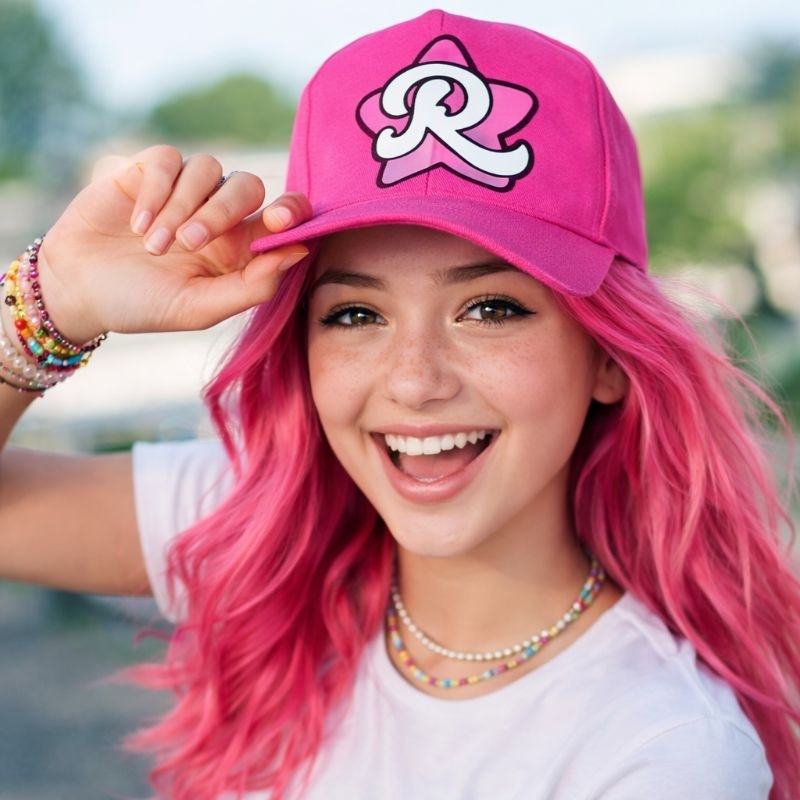 BONÉ PINK da EMILLY Vick Youtuber Boné da Emilly boné rosa da Emilly Vick