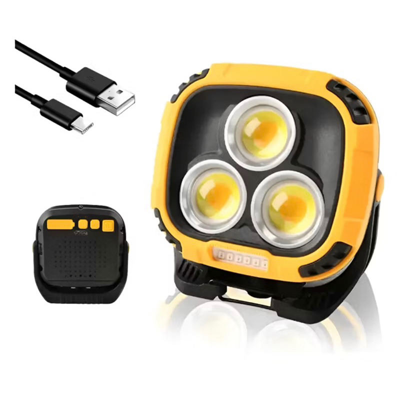 Lanterna Led Recarregável Portátil Iluminador Led Portátil Luz De Trabalho Magnética Led Portátil em Oferta na Shopee