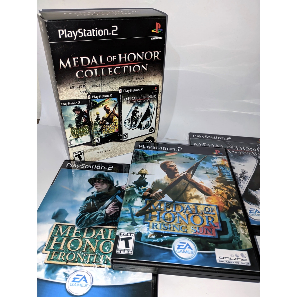 Trilogia Medal Of Honor Ps 2