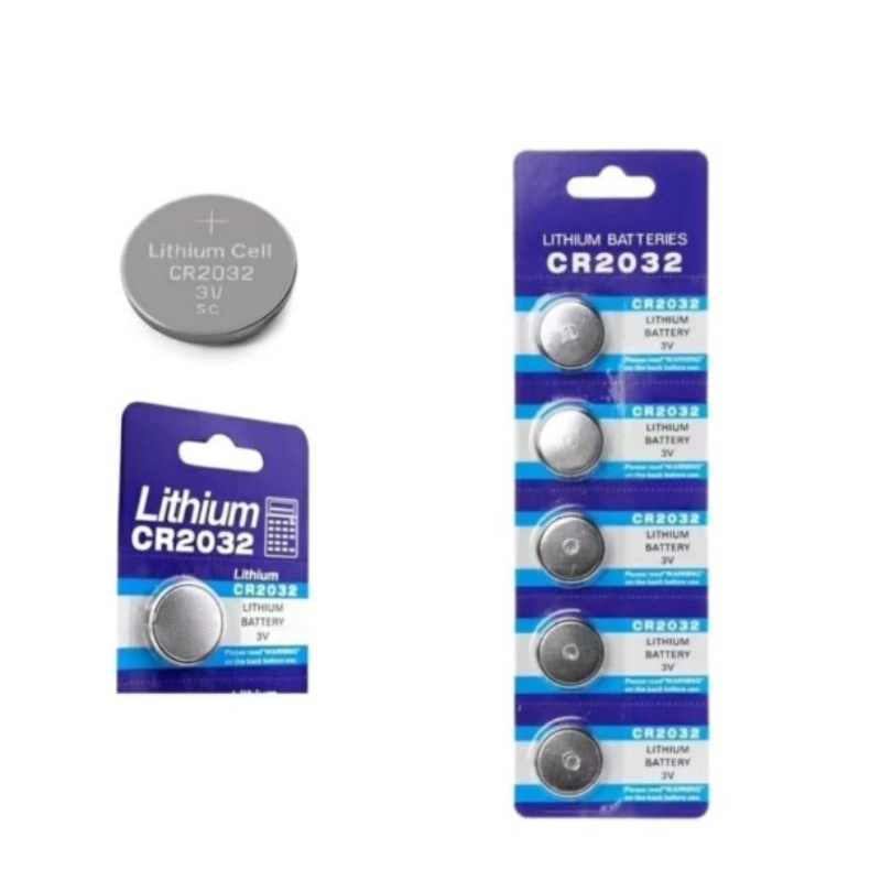 Detalhes do kit com 5 Bateria pilha CR2032 lition 3v Relógio Balança