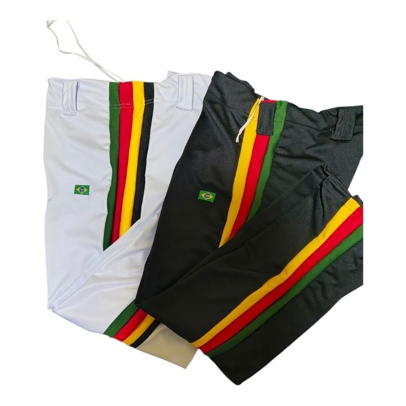 Calça de Capoeira Reggae Tradicional sem elástico adulto em Oferta na Shopee