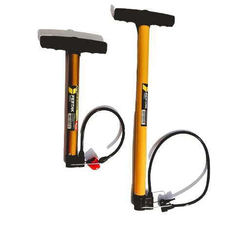 Bomba Manual De Ar Encher Pneu De Bicicleta Bike Carro Moto Carrinho De Mão Fácil Universal