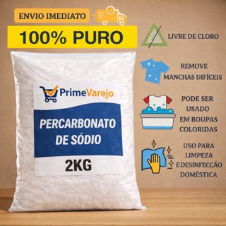 Percarbonato de Sódio 100% Puro Pague 1kg  Limpeza Em Geral Tira Manchas Roupas Brancas em Oferta na Shopee