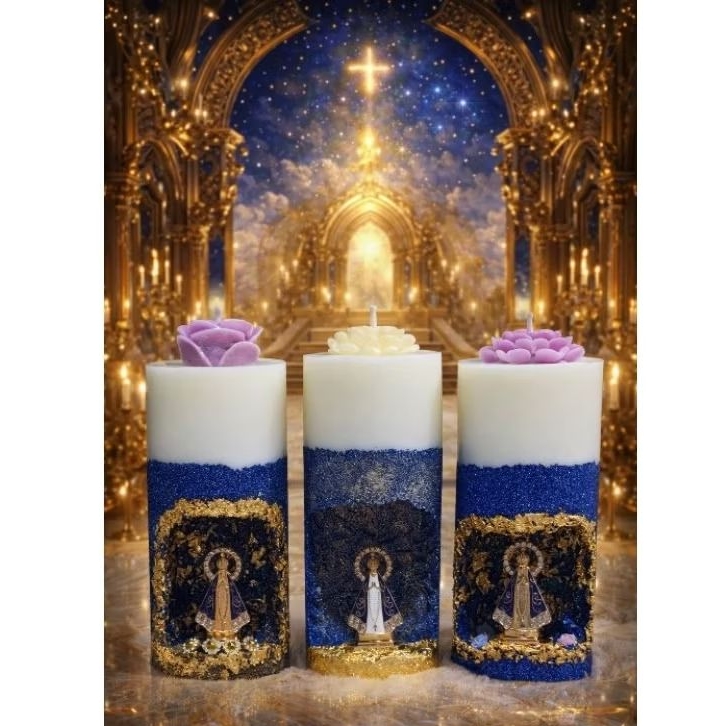 VELA GRUTA ORATÓRIO SANTUÁRIO P NOSSA SENHORA ARTESANAL