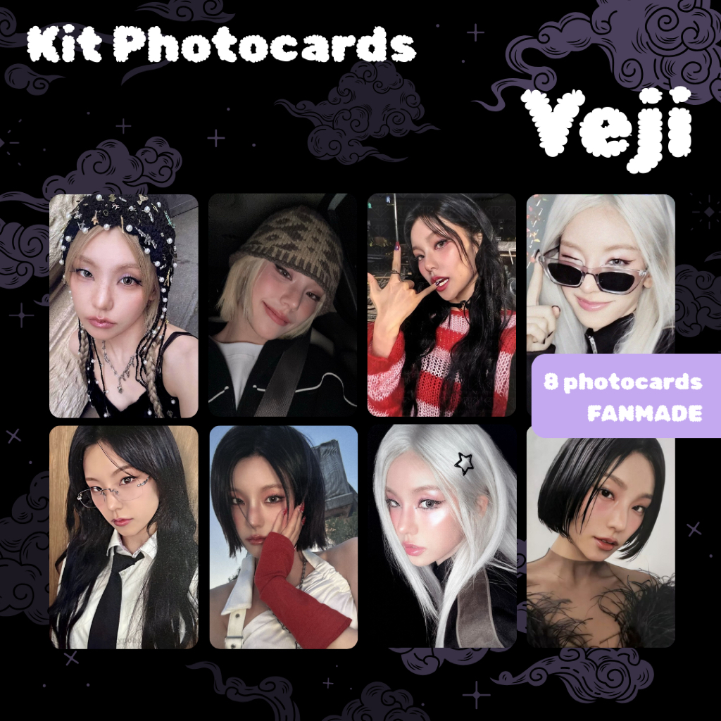 Photocards Yeji Selca Itzy Kpop Fanmade em Oferta na Shopee