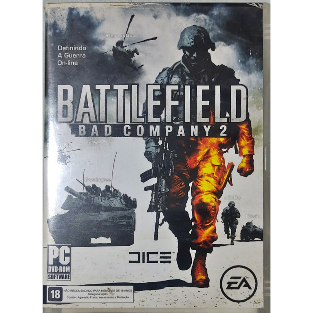 Jogo Original para PC - Battlefiled 2 (Bad Company)