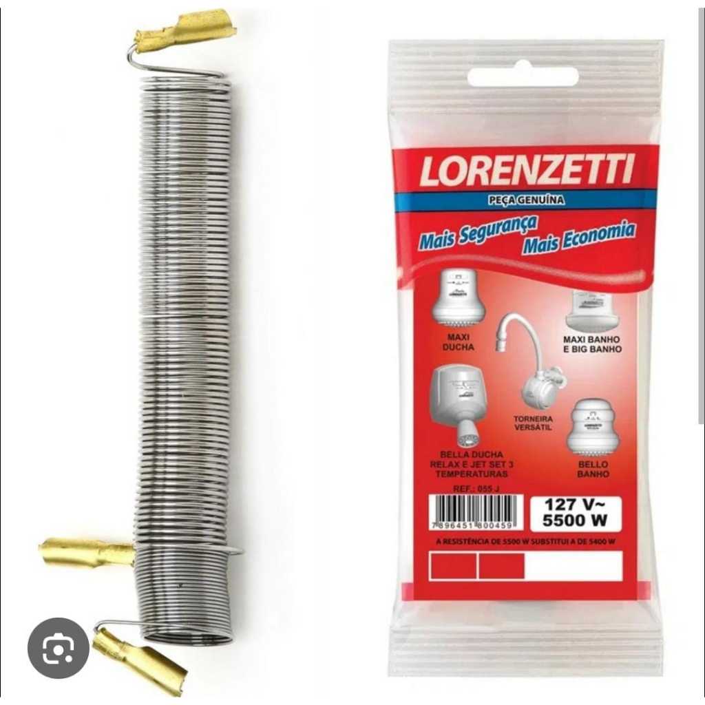 Resistência Maxi Ducha 110v 5500w Lorenzetti em Oferta na Shopee
