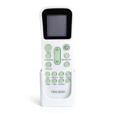 Porta Controle Remoto Ar Condicionado Elgin Fbg-9202 Suporte de Parede Fita Adesiva Dupla Face Branco Organizador