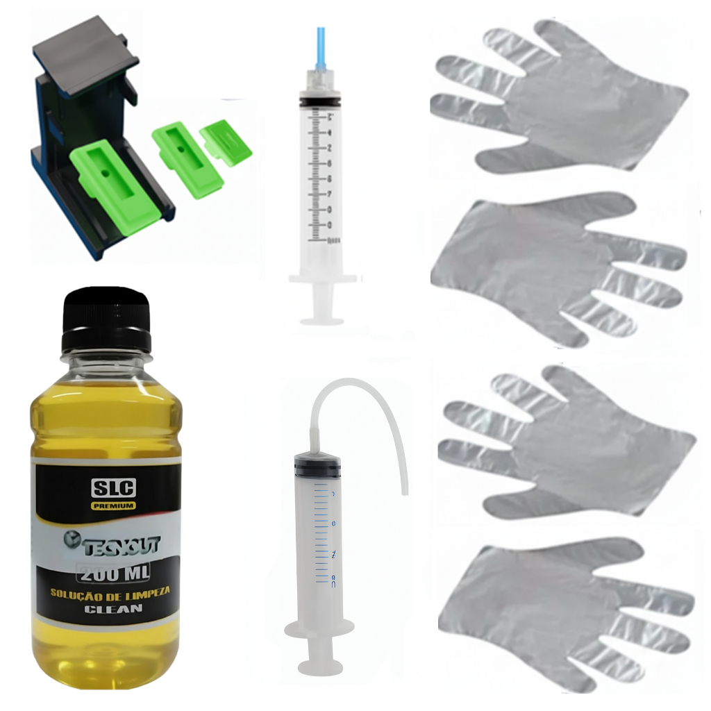 Limpeza Tanque Tinta 416 517 617 5820 Retirar Ar Mangueiras