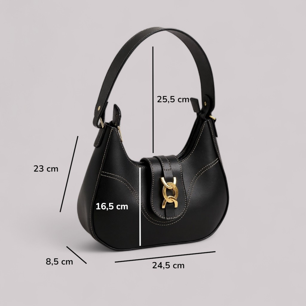 Bolsa Feminina De Ombro Moderna Elegante Varias Cores Mega Oferta — imagem 2 de 2