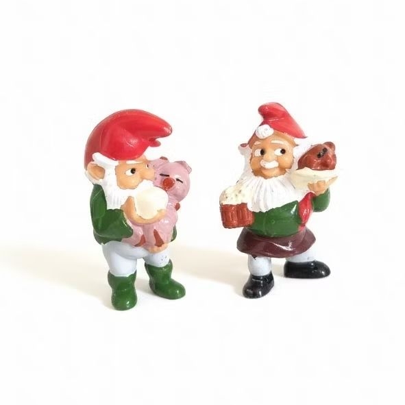 Coleção Gnomos Artesãos Kinder Ovo 1992 Original Ferrero - Brechó - Usado