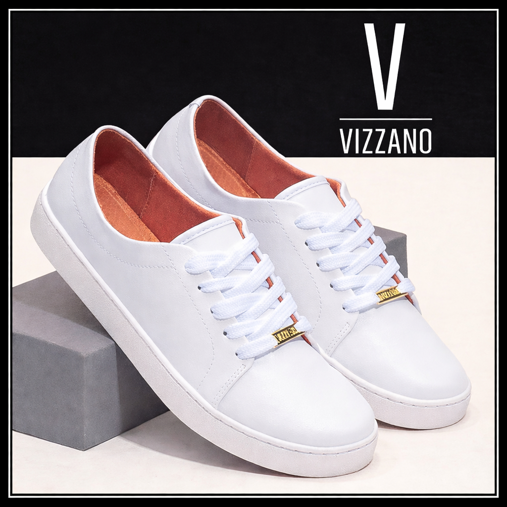 Tênis Feminino Vizzano Casual Confortável Leve Dia a Dia Original