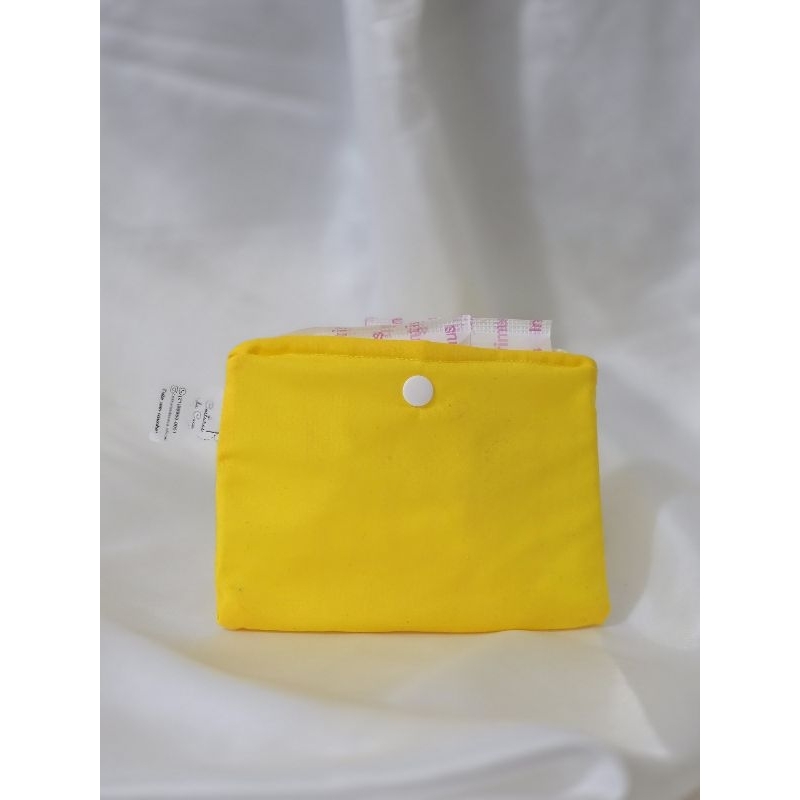 kit 10 Porta Absorvente Feminino Discreto em Tecido – Ideal para Bolsa