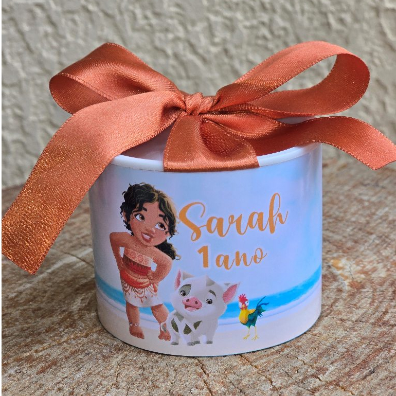 Kit tubolatas personalizadas MOANA| Lembrancinha maternidade | aniversário | chá de bebê | 5x6 - Vários temas