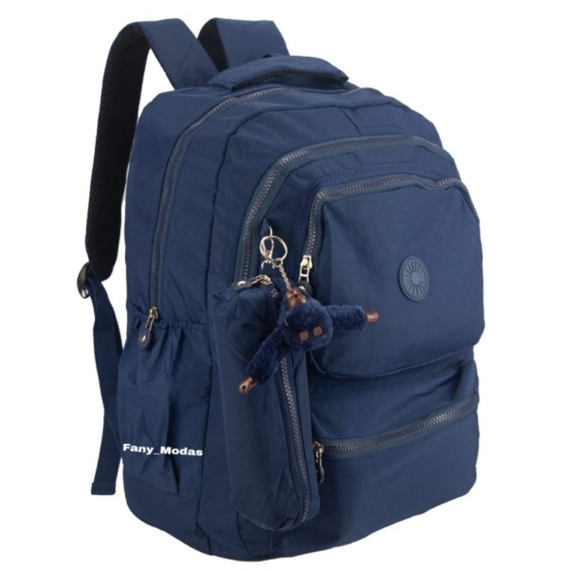 Mochila Femenina Grande Reforçada, Escola Trabalho Faculdade Com Chaveiro em Oferta na Shopee