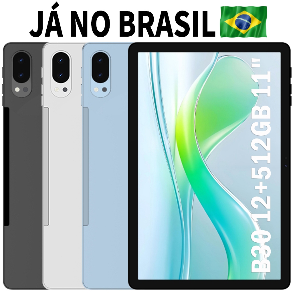 Tablet BML B30 + Kit Teclado Mouse | 12GB RAM 512GB| Tela Full HD 11" | Faz Chamadas 5G Dual SIM | Bateria 8000mAh Tablet BML B30 + Kit Teclado Mouse | 12GB RAM 512GB| Tela Full HD 11" | Faz Chamadas 5G Dual SIM | Bateria 8000mAh