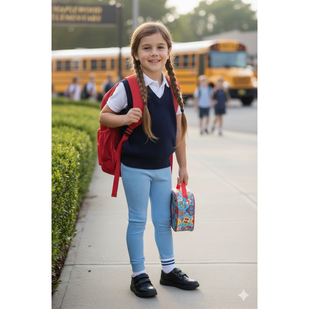 Calça  Canelada Infantil Menina 1 ao 14 - bebê, escola, passeio