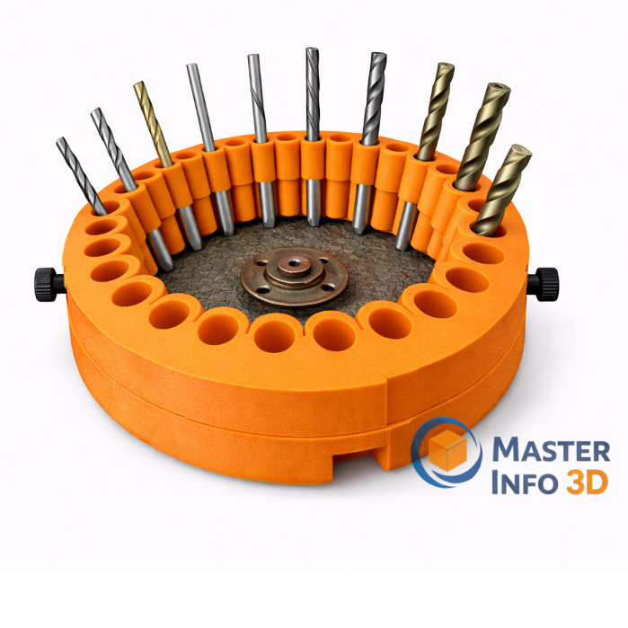 Apontador de Brocas para Esmerilhadeira 4,5” e 5” Discos 115/125mm Universal