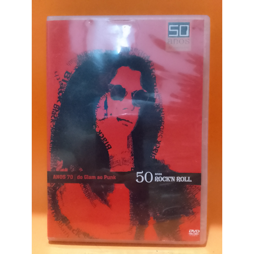 DVD Anos 70 - Do Glam ao Punk - 50 anos Rock'N Roll