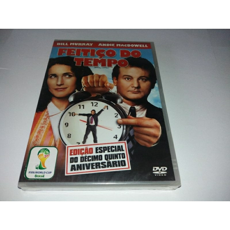 Dvd - Feitico do Tempo - 1993 - Bill Murray - Andie MacDowell - Dublado - Lacrado