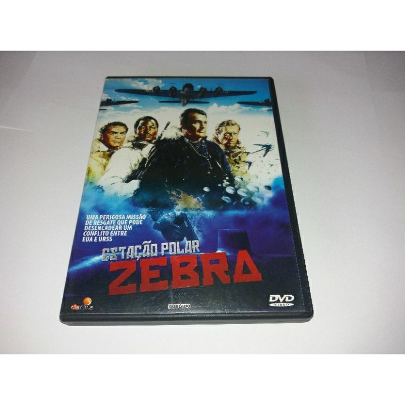 Dvd - Estacao Polar Zebra - 1968 - Rock Hudson - Dublado