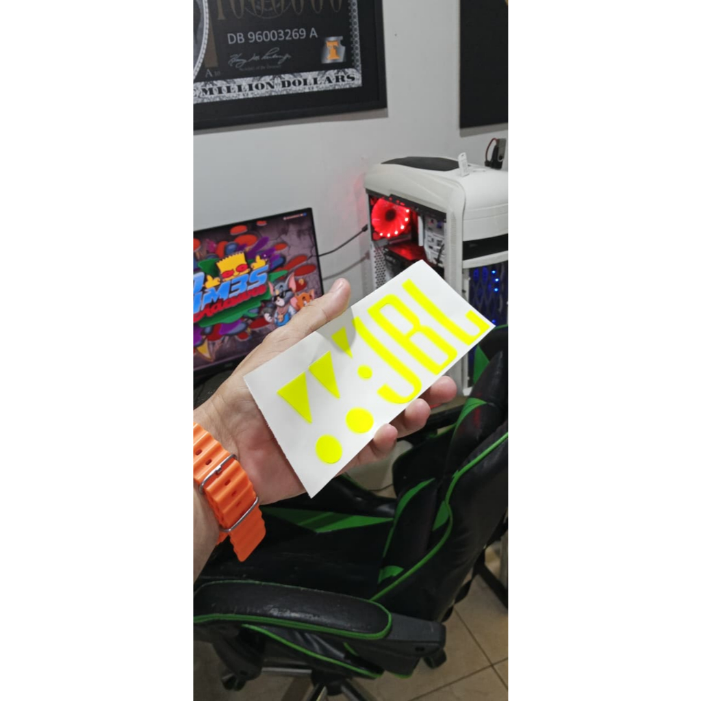 kit de adesivos personalizado para boombox 3